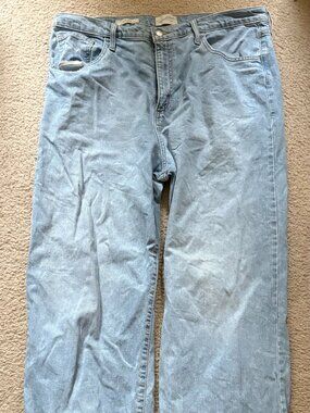 High Rise Wide Leg Jeans 16